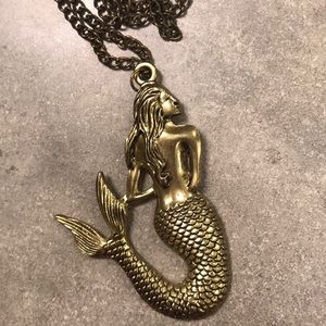 Mermaid necklace.